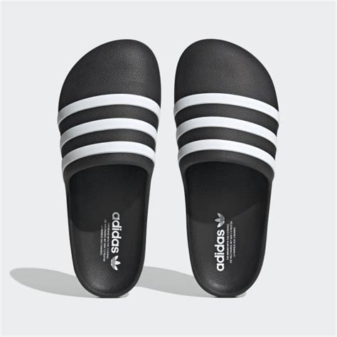 adidas adilette slippers volwassenen zwart maat 43|adidas adilette sokken.